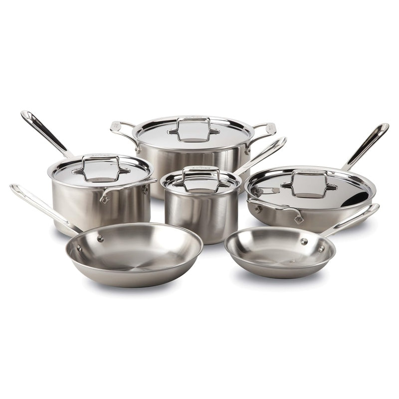 All-Clad D5 5-Ply 10-Piece Cookware Set