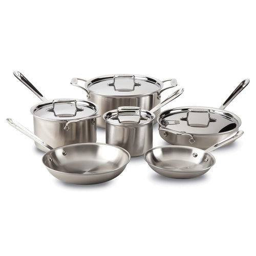 All-Clad D5 5-Ply 10-Piece Cookware Set