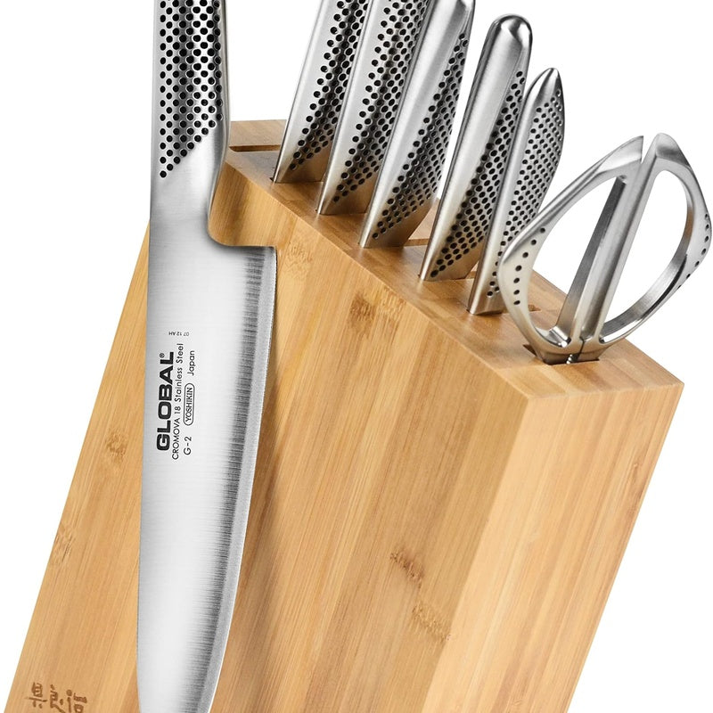 Global 7-Piece Knife Block Set