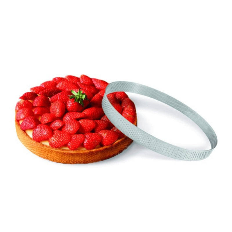 Gobel Perforated Tart Ring 28cm