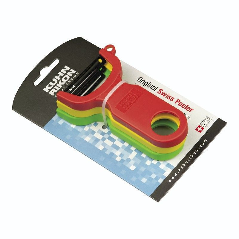Kuhn Rikon Colori Non-Slip Peeler Set