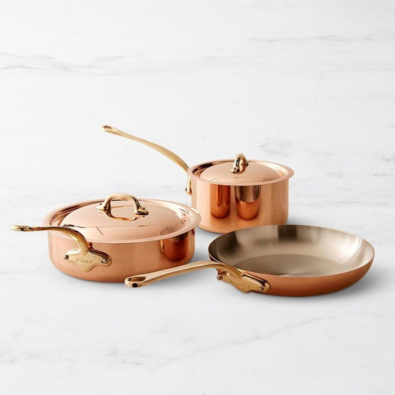 Mauviel M150B 5-Piece Copper Cookware Set