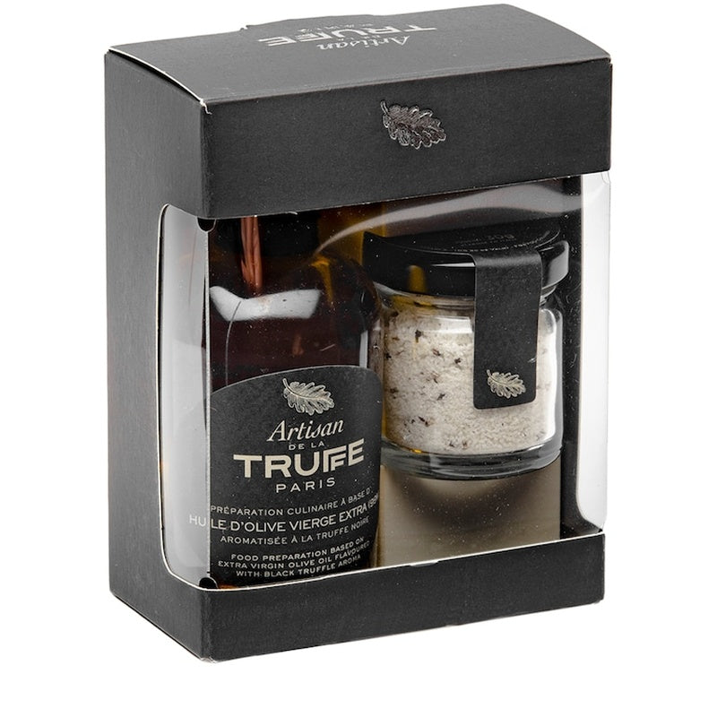 Urbani Black Truffle Oil and Truffle Salt Gift Set