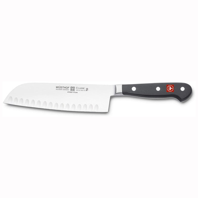 Wusthof Classic 18cm Hollow Edge Santoku